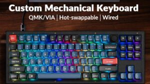 Keychron V3 Wired Custom Mechanical Keyboard Knob Version