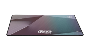 MSI AGILITY GD22 GLEAM  320x220 MOUSEPAD ; Anti-slip and shock-absorbing rubber base. Stiched edges for extended durability.