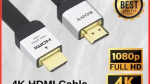Sony HDMI 4K Cable 2M 3M Gold Plated 3D V.1.4 HDMI Cable 23 METER High Quality Flat Cable UHD FULL HD