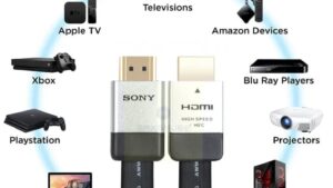 Sony HDMI 4K Cable 2M 3M Gold Plated 3D V.1.4 HDMI Cable 23 METER High Quality Flat Cable UHD FULL HD