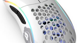 Glorious Gaming  D  Mouse RGB White Glorious Gaming Model D Wired Gaming Mouse - 68g Superlight Honeycomb Design