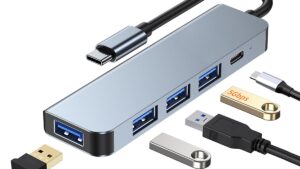  5 in 1 USB-C / Type-C to USB HUB Adapter