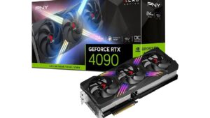 GeForce RTX 4090 24GB OC XLR8 EPIC-X RGB GeForce RTX 4090 24GB OC XLR8 EPIC-X RGB Gaming PNY VERTO Overclocked Triple Fan Graphics Card DLSS 3