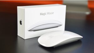 MK2E3ZA/A Apple Wireless Magic Mouse 2 Apple Wireless Magic Mouse 2 A1657 White Rechargeable Bluetooth Wireless Mouse