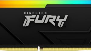 RAM Kingston Fury Beast RGB 8GB 3200MT/s DDR4 CL16 DIMM Computer Memory KF432C16BB2A/8