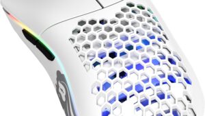 Glorious Gaming Model O Wired  WHITE Glorious Gaming Model O Wired Gaming Mouse 67g Superlight Honeycomb Design