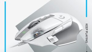 Logitech G502 X Wired Gaming Mouse - LIGHTFORCE hybrid optical-mechanical primary switches