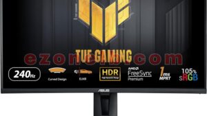 ASUS 27” 1080P TUF Gaming Curved HDR Monitor (VG27VQM) - Full HD