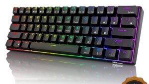 RK ROYAL KLUDGE RK84 RGB 75% Triple Connectivity Mode BT5.0/2.4G/USB-C Hot Swappable Mechanical Keyboard