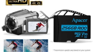 AP256GMCSX10U8-R Apacer V30 A2 Micro SD Card 256GB 100 MBs Apacer V30 A2 Micro SD Card 256GB 100 MB/s