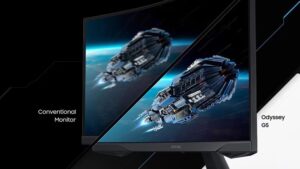 Samsung 32" Odyssey G5 G55C QHD Curved Gaming Monitor
