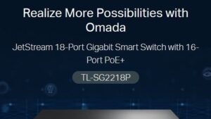 TP-Link TL-SG2218P | 16 Port Gigabit Smart Managed PoE Switch | 16 PoE+ Ports @150W