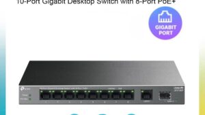 TP-Link 10-Port Gigabit Desktop Switch with 8-Port PoE+