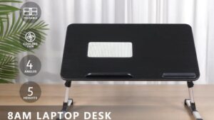 LAPTOP BED TABLE WITH FAN Laptop Desk Adjustable Foldable Laptop Stand
