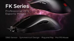 9H.N23BB.A2E Zowie FK2 B Symmetrical Gaming Mouse Esports BenQ Zowie FK2-B Symmetrical Gaming Mouse for Esports