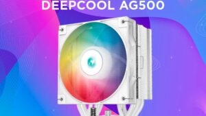 R-AG500-WHNANMN-G WHITE ARGB Single Tower Performance CPU Cooler DeepCool AG500 WH ARGB Single-Tower Performance CPU Cooler