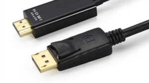 1.8m DisplayPort to HDMI Cable DP to HDMI 2.0 Adapter 4K 60Hz Video Audio Laptop or desktop PC to HDMI-equipped displays