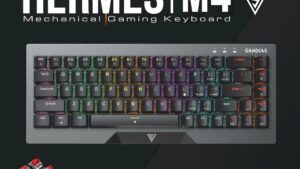 HERMES-M4-GG GAMDIAS HERMES M4 Gaming Mechanical Keyboard GAMDIAS HERMES M4 Gaming Mechanical Keyboard 65% Form Factor