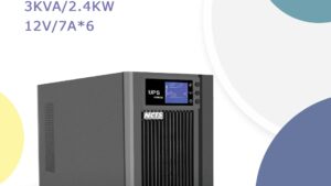 ONLINE UPS 3KVA 7A  Load power factor is 0.8