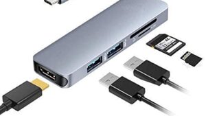 BYL-2010N USB HUB Type C to HDMI 4K 30Hz 2x USB3.0 TF SD USB HUB 5 in 1 USB C Hub Multiport Adapter