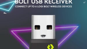 956-000011 LOGITECH Bolt USB Receiver Wireless Connection LOGITECH Bolt USB Receiver