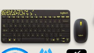 920-008198 Logitech MK240 Nano Wireless Combo Logitech MK240 Nano Wireless USB Keyboard and Mouse Combo