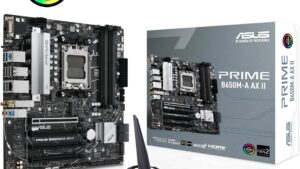 90MB1ED0-MVAAY0 AMD B650 Ryzen 7000 Micro-ATX motherboard DDR5 ASUS Prime B650M-A AX II AMD B650(Ryzen 7000) Micro-ATX motherboard(DDR5 6400+(OC)