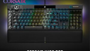 CA-912A01A-IT RGB Optical-Mechanical Wired Gaming Keyboard Corsair K100 RGB Optical-Mechanical Wired Gaming Keyboard - OPX Switches - PBT Double-Shot Keycaps - Elgato Stream Deck and iCUE Compatible - 44-Zone RGB LightEdge 