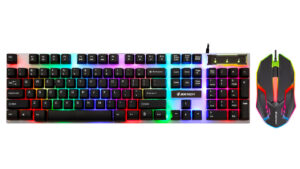 JERTECH STARS KM170 GAMING RGB BLACK WIRED KEYBOARD