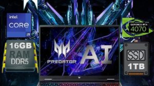 PHN16-71-98TT Predator Helios Neo 16 i9-14900HX RTX 4070 Acer Predator Helios Neo 16 PHN16-72-97SH Intel® Core™ i9-14900HX | 16 GB DDR5 RAM