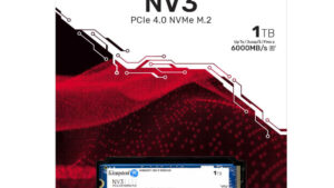 SNV3S/1000G Kingston NV3 1TB 4x4 NVMe SSD SNV3S/1000G Kingston NV3 M.2 2280 1TB PCIe 4.0 x4 NVMe Internal Solid State Drive (SSD) - Ultra High Speed Up to 6000 MB/s