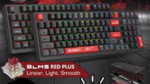 BLOODY-S98 S98 Mechanical Gaming Keyboard BLMS Red Plus bloody S98 RGB Mechanical Gaming Keyboard with BLMS Red Plus Hot-Swappable Switch