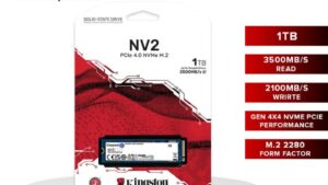 Kingston NV2 1TB M.2 2280 NVMe Internal SSD