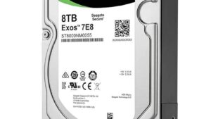 ST8000NM0055 Enterprise Hard Drive 8 TB Seagate Exos 7E8 ST8000NM0055 - Hard drive - Enterprise Hard Drive 8 TB - internal - 3.5-inch - SATA 6Gb/s - 7200 rpm - buffer