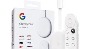 GA03131-AU-OB Chromecast with Google TV HD Streaming Stick Chromecast with Google TV (HD) - Streaming Stick Entertainment on Your TV with Voice Search - Watch Movies