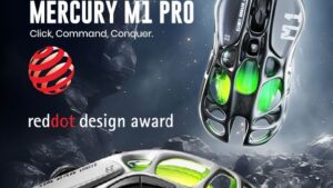 GRAVASTAR-M1-PRO-GRY GravaStar Wireless Gaming Mouse Mercury M1 Pro GravaStar Wireless Gaming Mice Mercury M1 Pro