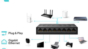 LS1008G Litewave 8 Port Gigabit Ethernet Switch TP-Link Litewave 8 Port Gigabit Ethernet Switch