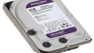 WD63PURZ-85B4VY0 Western Digital Purple 6TB HDD Surveillance Western Digital Purple 6TB Surveillance Hard Disk Drive - 5400 RPM Class SATA 6 Gb/s 256MB Cache  3.5 Inch - Designed for 24x7 Systems - Supports up to 64 HD CCTV Cameras