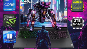 83DF00AQUS AI Legion Pro 5 i9-14900HX RTX 4070 2TB SSD LENOVO AI-Powered Legion Pro 5 16IRX9 Intel® Core™ i9-14900HX | 32GB DDR5 RAM