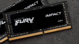 KF432S20IB/8 Kingston Fury Impact 8 GB 3200MHz DDR4 CL20 Laptop Memory Single Module KF432S20IB/8