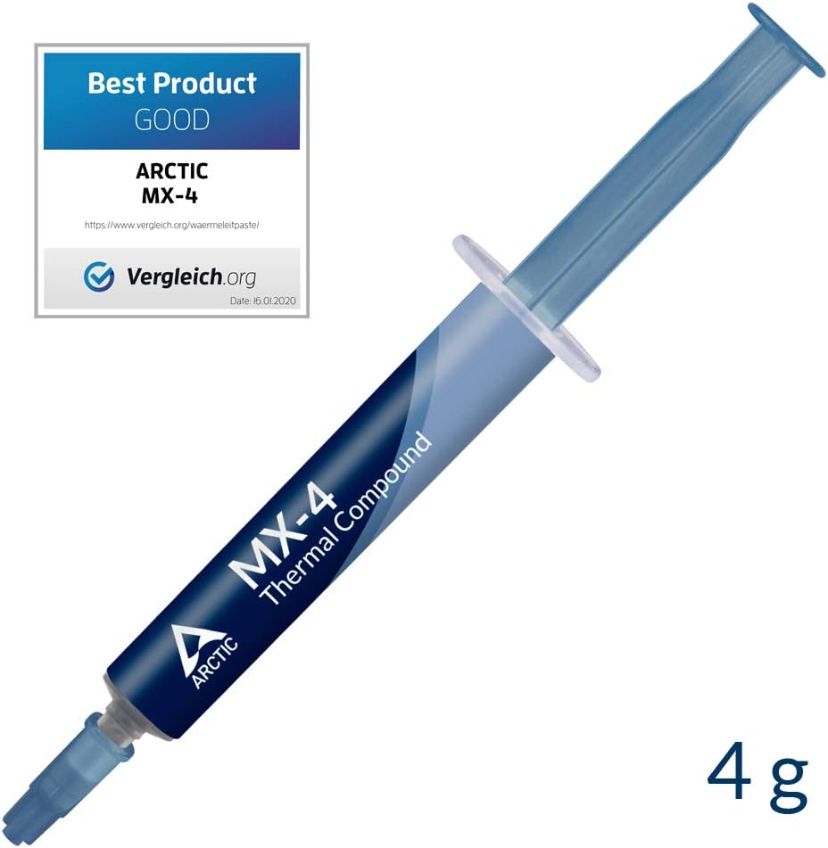 ACTCP00002B ARCTIC MX-4 4 grams Thermal Paste ARCTIC MX-4 4 grams - Premium Performance Thermal Paste for All Processors (CPU