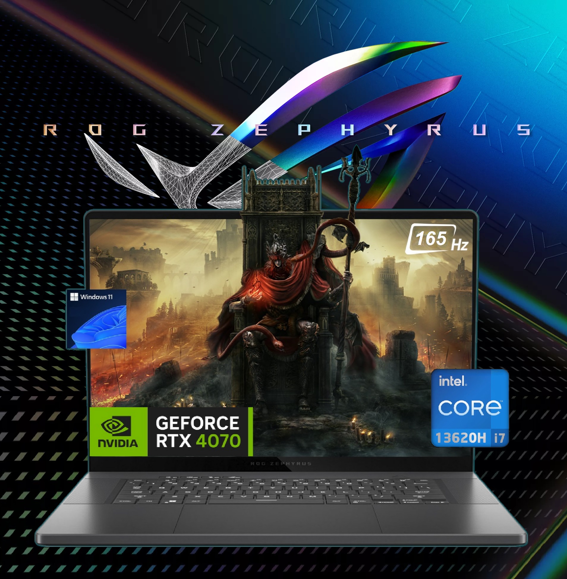 Rog Zephyrus G16 GU603VI i7-13620H RTX 4070 90NR0G35-M00680 Asus Rog Zephyrus G16 GU603VV i7-13620H 16GB Asus Rog Zephyrus G16 GU603VI