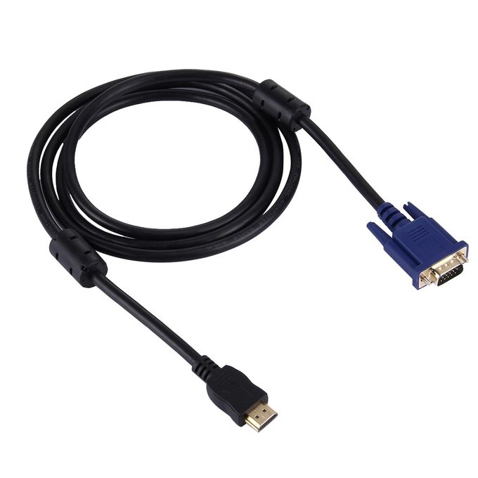 CABLE-HDMI-TO-VGA HDMI to VGA Adapter Cable 15PIN Video Cable HDMI to VGA Adapter