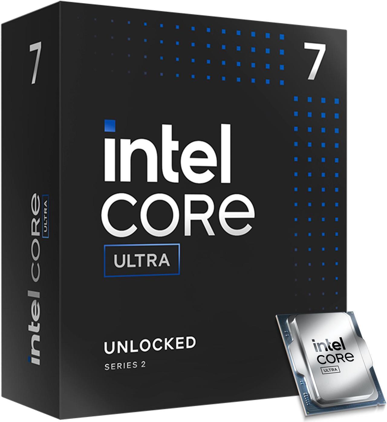 INTEL-ULTRA7-265K CPU Intel Core Ultra 7 Processor 265K CPU Intel® Core™ Ultra 7 Processor 265K  Arrow Lake 20 cores (8 P-cores + 12 E-cores) up to 5.5 GHz - LGA 1851 - 125W Thermal Design Power - Intel Graphics - BOXED Desktop Processor