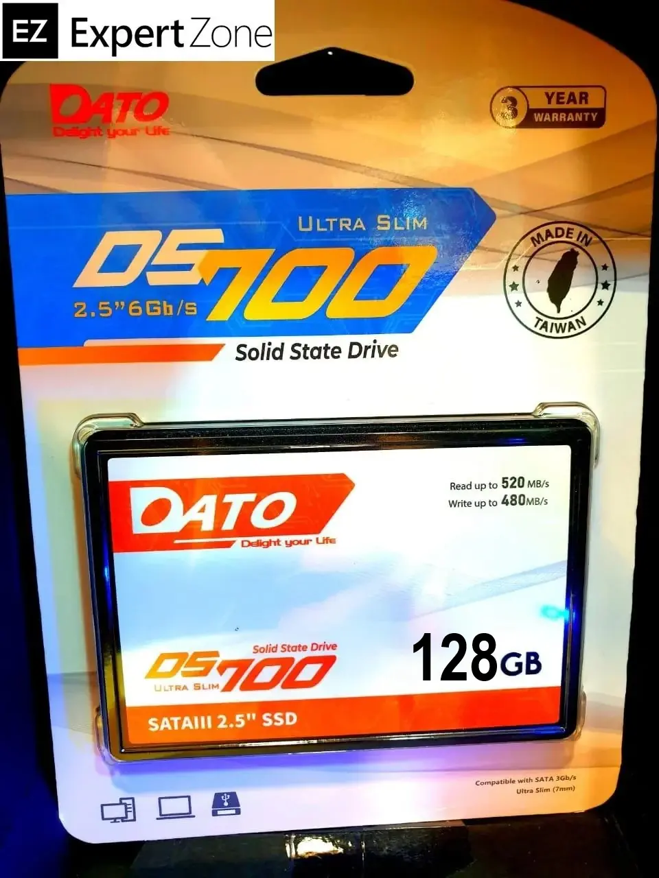 DATO SSD DS700 SATA3 2.5" 535MB/s 128GB SOLID STATE DRIVE  