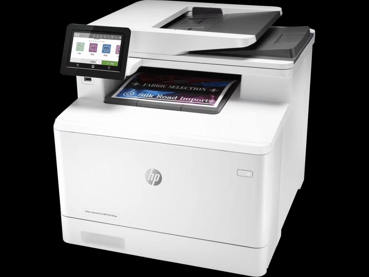 Color LaserJet Pro MFP M479fnw Multifunction Wireless Printer With Fax/Print/Copy/Scan/WiFi Function