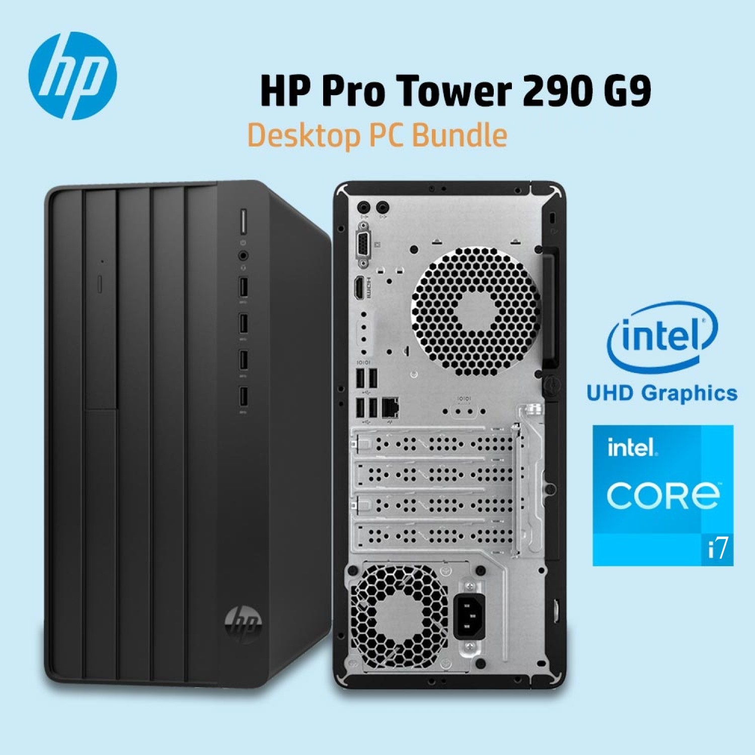 HP-290-G9 HP Pro Tower 290 G9 i7-12700 16GB RAM 512GB HP Pro Tower 290 G9 Desktop PC Intel Core I7 12700