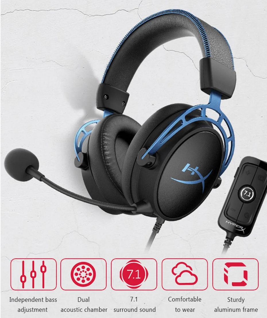 HyperX Cloud Alpha S - PC Gaming Headset