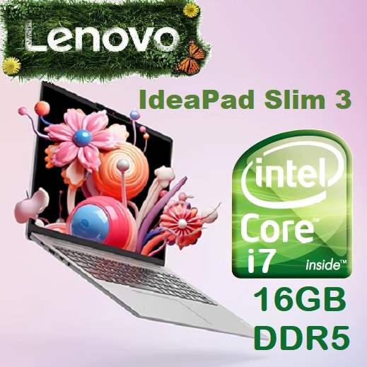 IdeaPad Slim 3 i7-13620H 16GB DDR5 RAM 512GB 83EM00DEDP 15IRH8 i7-13620H 16GB DDR5 RAM TN Display LENOVO IdeaPad Slim 3 15IRH8 Intel® Core™ i7-13620H | 16GB DDR5 RAM ; 512GB SSD |