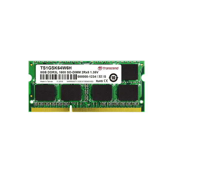 Transcend DDR3-1600 SO-DIMM 8GB TS1GSK64W6H